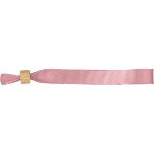 Bracelet rose personnalisable avec logo