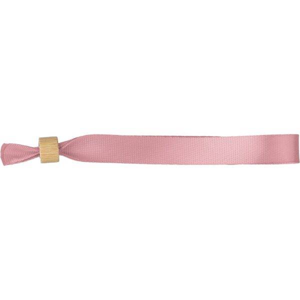 Bracelet rose personnalisable avec logo