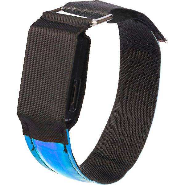 Brassard bleu personnalisable avec logo