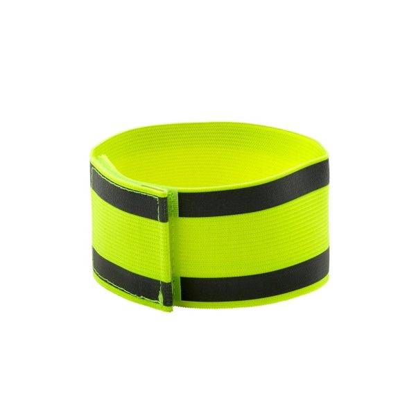 Brassard jaune personnalisable avec logo