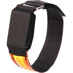 Brassard orange personnalisable avec logo