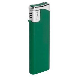 Briquet vert personnalisable avec logo