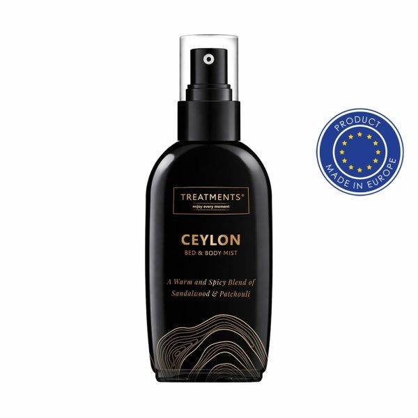 Brume pour le corps et le linge TREATMENTS noir personnalisable