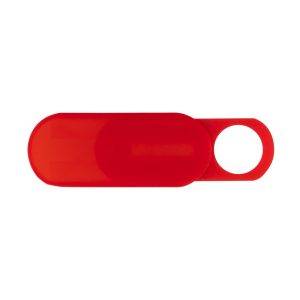 Cache webcam Marick rouge personnalisable avec logo