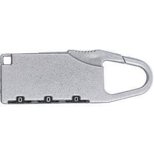 Cadenas de voyage argent personnalisable avec logo