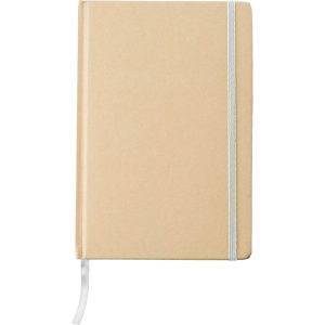 Cahier env. A5 blanc personnalisable avec logo