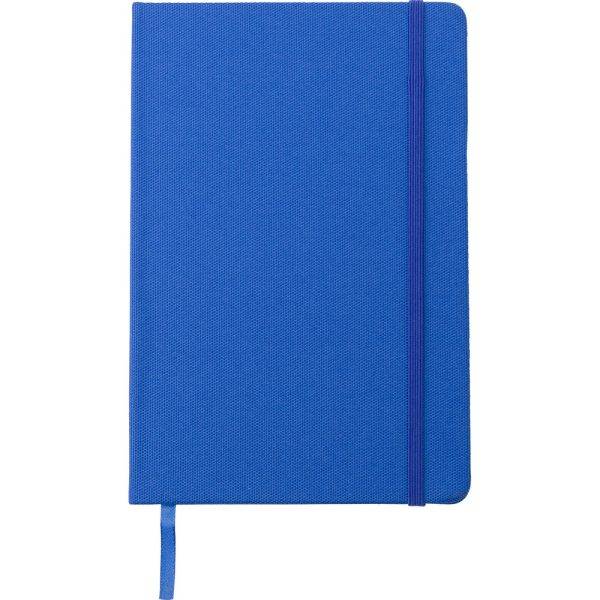 Cahier env. A5 bleu personnalisable avec logo