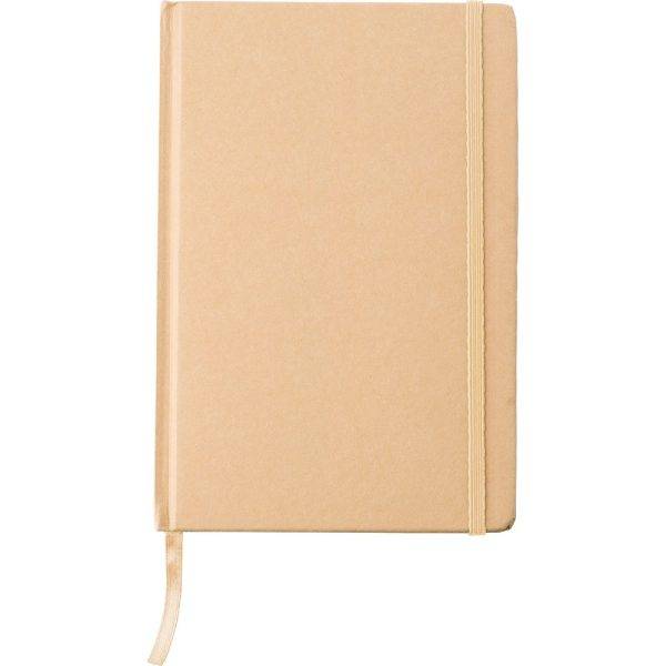 Cahier env. A5 kaki personnalisable avec logo