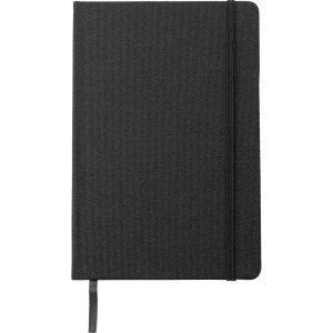 Cahier env. A5 noir personnalisable avec logo – réf. V0095-03