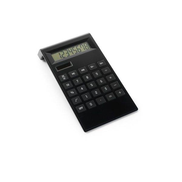 Calculatrice noir personnalisable avec logo – réf. V3226-03