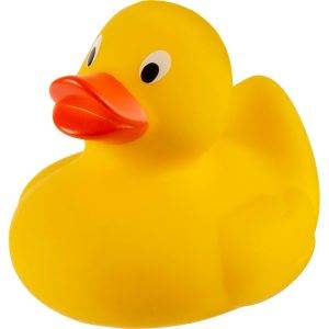 Canard de bain jaune personnalisable avec logo
