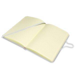 Carnet A5 | Arthur blanc personnalisable avec logo