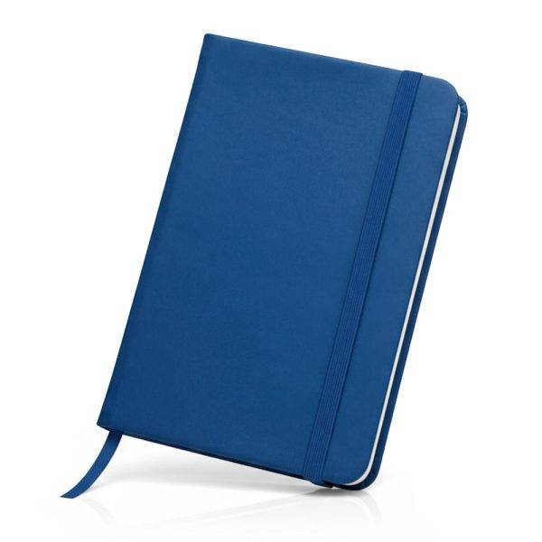 Carnet A5 Bev bleu marine personnalisable avec logo