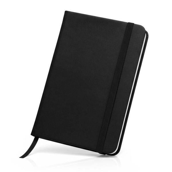 Carnet A5 Bev noir personnalisable avec logo