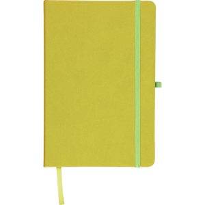 Carnet A5 citron vert personnalisable avec logo