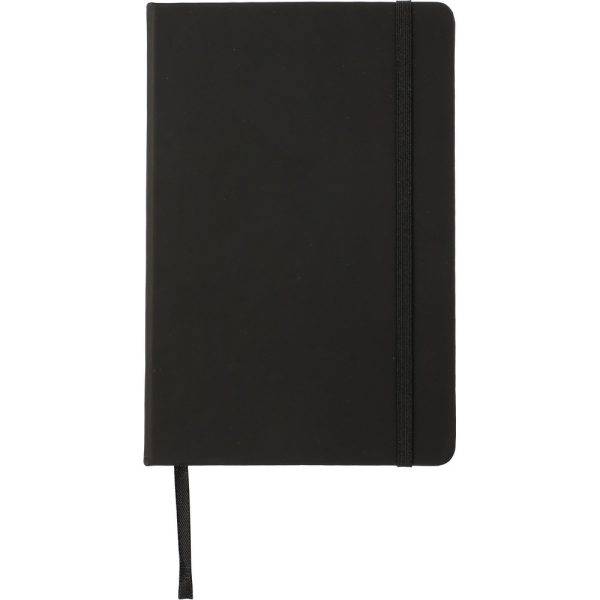 Carnet A5 noir personnalisable avec logo – réf. VA403-03