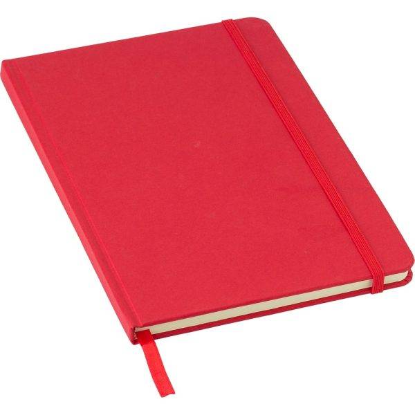 Carnet A5 rouge personnalisable avec logo – réf. V1544-05