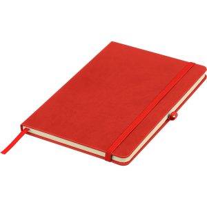 Carnet A5 rouge personnalisable avec logo – réf. VB291-05