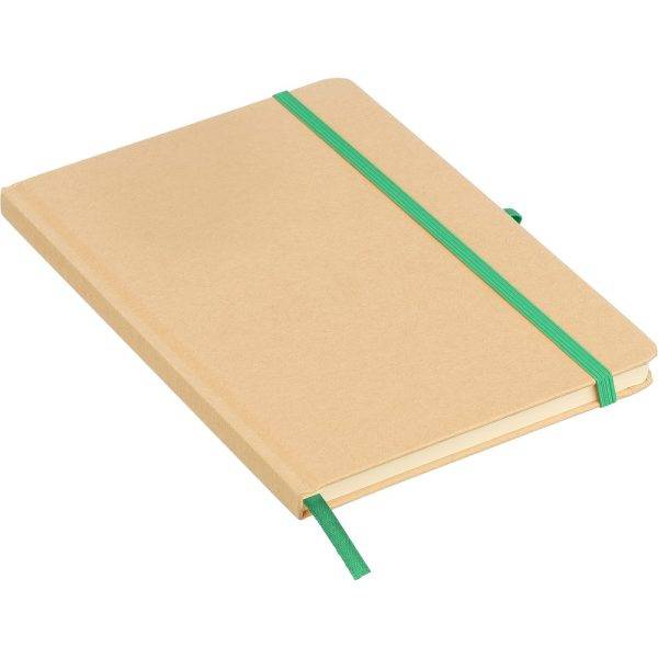Carnet A5 vert personnalisable avec logo – réf. VB290-06