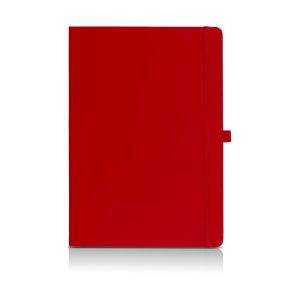 Carnet d’environ format A4 Velsa rouge personnalisable avec logo
