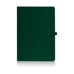 Carnet d’environ format A4 Velsa vert personnalisable avec logo