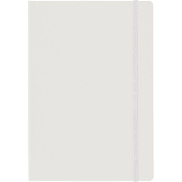 Carnet env. A5, 128 feuilles lignées blanc personnalisable avec logo