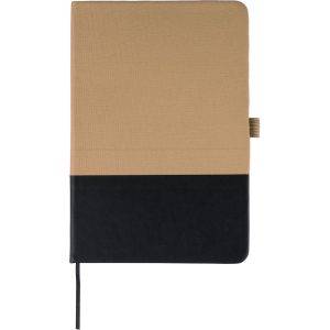 Carnet env. A5 beige personnalisable avec logo