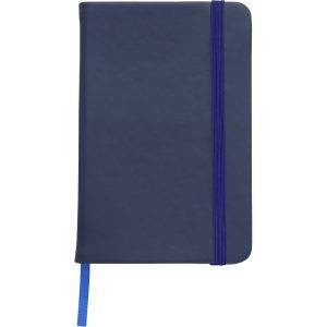 Carnet env. A5 bleu fonce personnalisable avec logo
