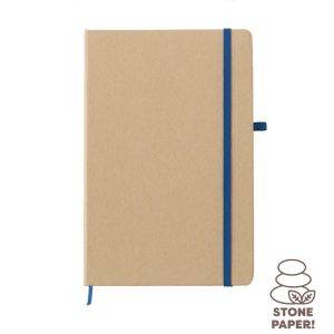 Carnet env. A5 bleu marine personnalisable avec logo