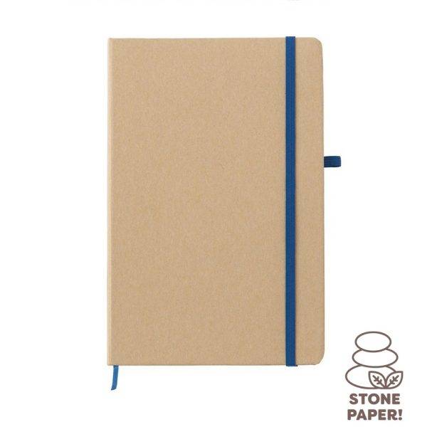 Carnet env. A5 bleu marine personnalisable avec logo