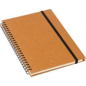 Carnet env. A5 brun personnalisable avec logo – réf. VA204-16