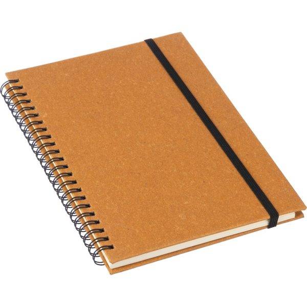 Carnet env. A5 brun personnalisable avec logo – réf. VA204-16