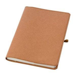 Carnet env. A5 brun personnalisable avec logo