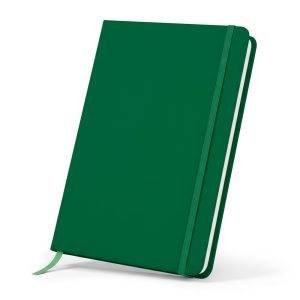 Carnet env. A5 | Eugene vert personnalisable avec logo