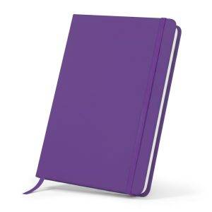 Carnet env. A5 | Eugene violet personnalisable avec logo