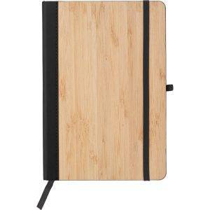 Carnet env. A5 noir personnalisable avec logo – réf. V0038-03