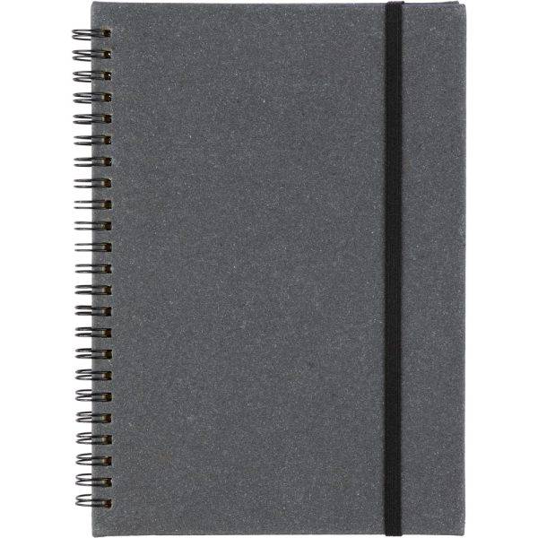 Carnet env. A5 noir personnalisable avec logo – réf. VA204-03