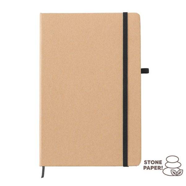 Carnet env. A5 noir personnalisable avec logo