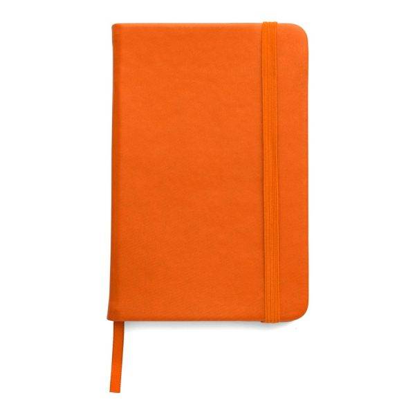 Carnet env. A5 orange personnalisable avec logo