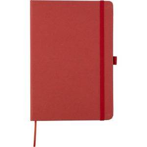 Carnet env. A5 rouge personnalisable avec logo – réf. VA211-05