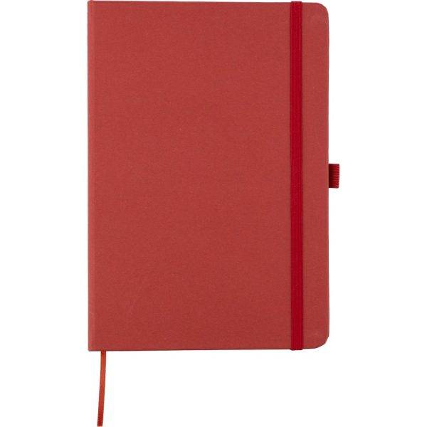 Carnet env. A5 rouge personnalisable avec logo – réf. VA211-05