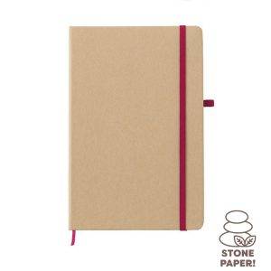 Carnet env. A5 rouge personnalisable avec logo