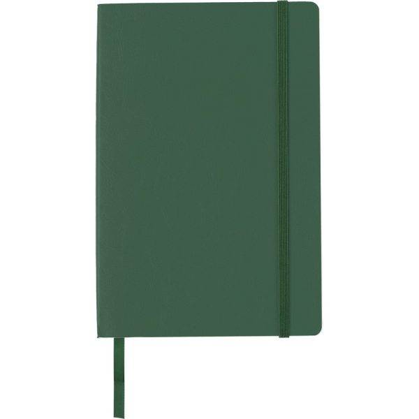 Carnet environ A5 vert personnalisable avec logo