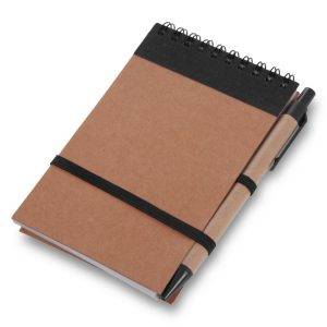 Carnet environ A6 avec stylo bille Chapman noir personnalisable
