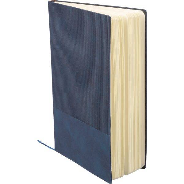 Carnet format A5 (env.) bleu personnalisable avec logo – réf. VA588-11