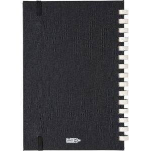 Carnet format A5 (env.) noir personnalisable avec logo – réf. VA585-03