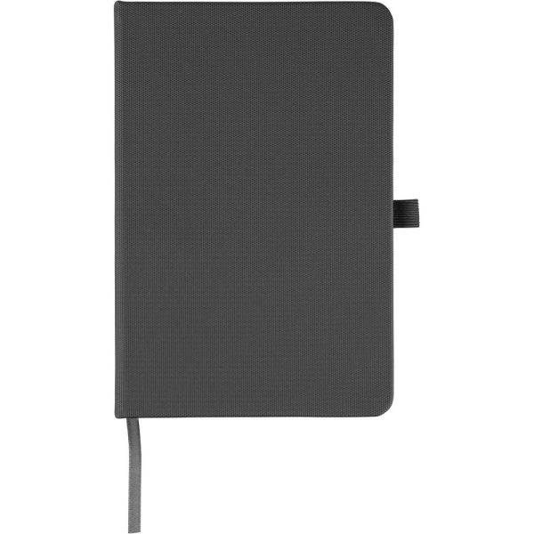Carnet format A5 gris personnalisable avec logo