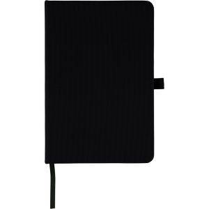 Carnet format A5 noir personnalisable avec logo