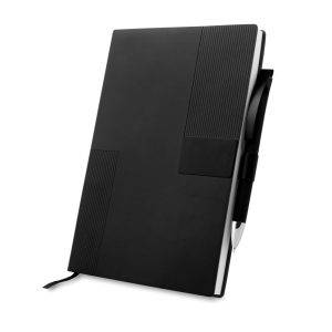 Carnet Lemara noir personnalisable avec logo
