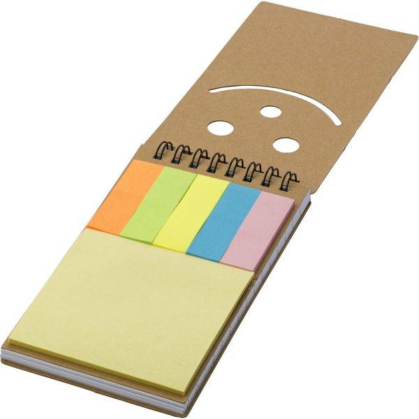 Carnet, marque-page autocollantes neutre personnalisable avec logo